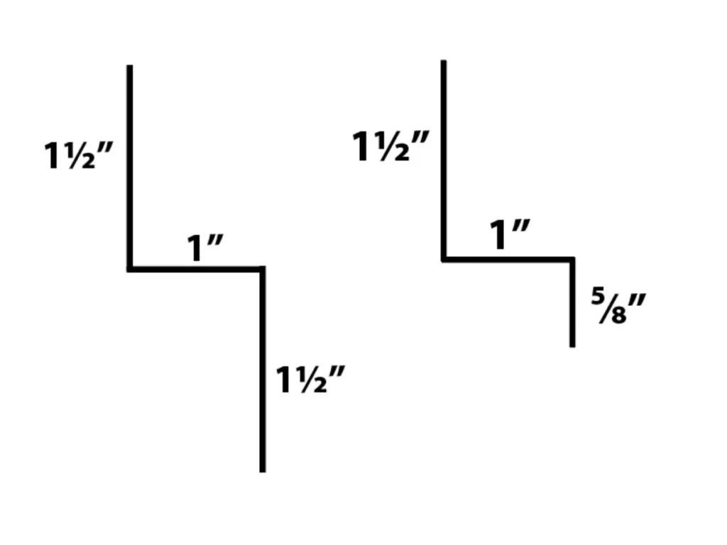 22 double angle wainscot b