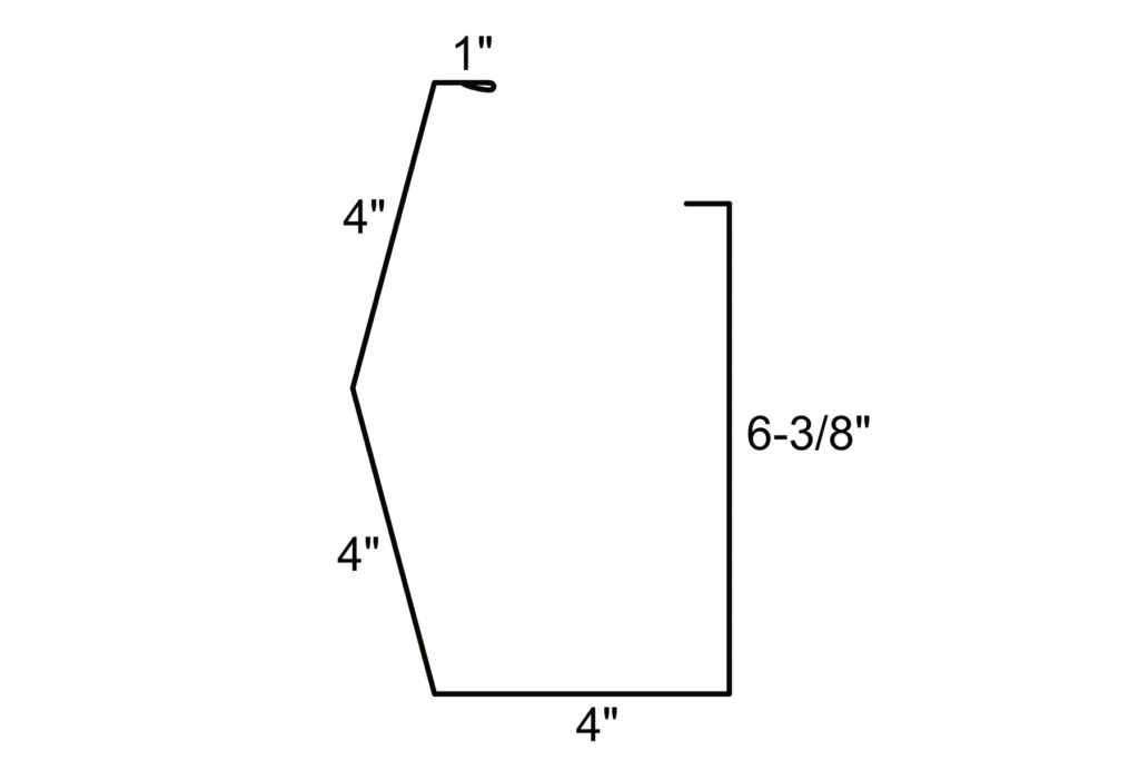R13 Sculpted Gutter B
