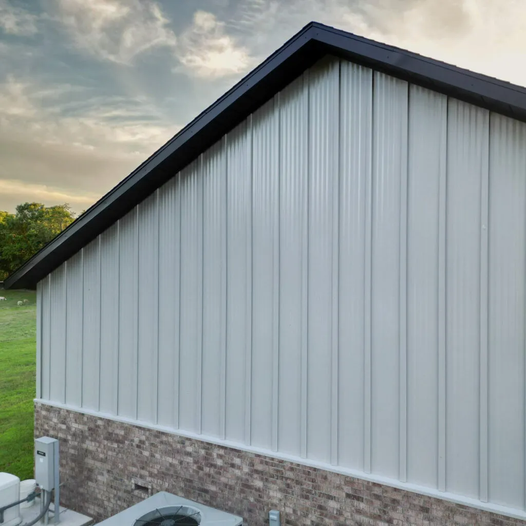 board and batten metal siding project 11