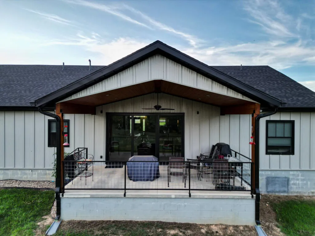 board and batten metal siding project 15