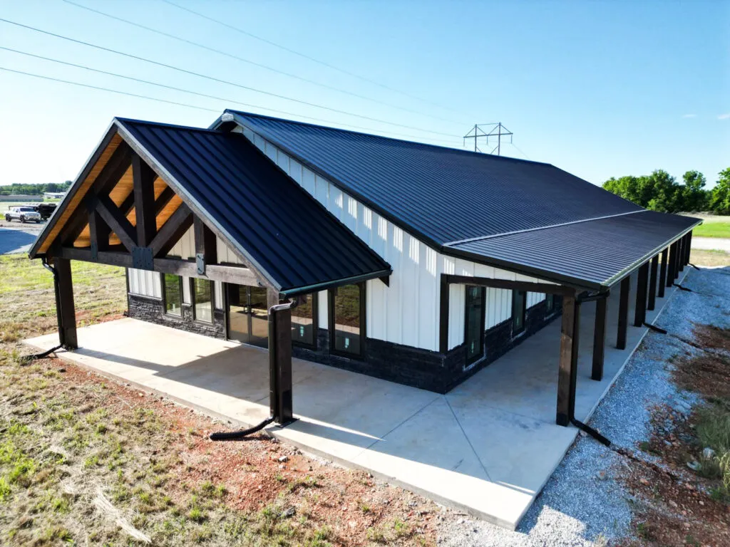 board and batten metal siding project 17