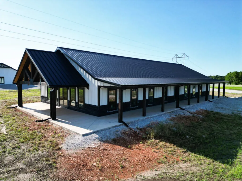 board and batten metal siding project 18